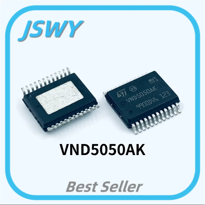 

2~20pcs VND5050AKTR-E VND5050AK VND5050 SSOP-24 Dual-channel power electronic switch original in stock