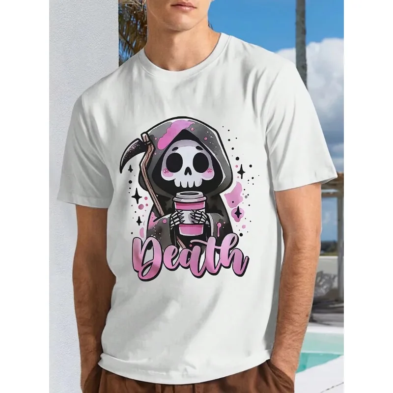 

Мужская футболка с рисунком на Хэллоуин, повседневная футболка с короткими рукавами, одежда для вечеринок на Хэллоуин, праздничная одежда, мужская одежда, детская одежда для девочек