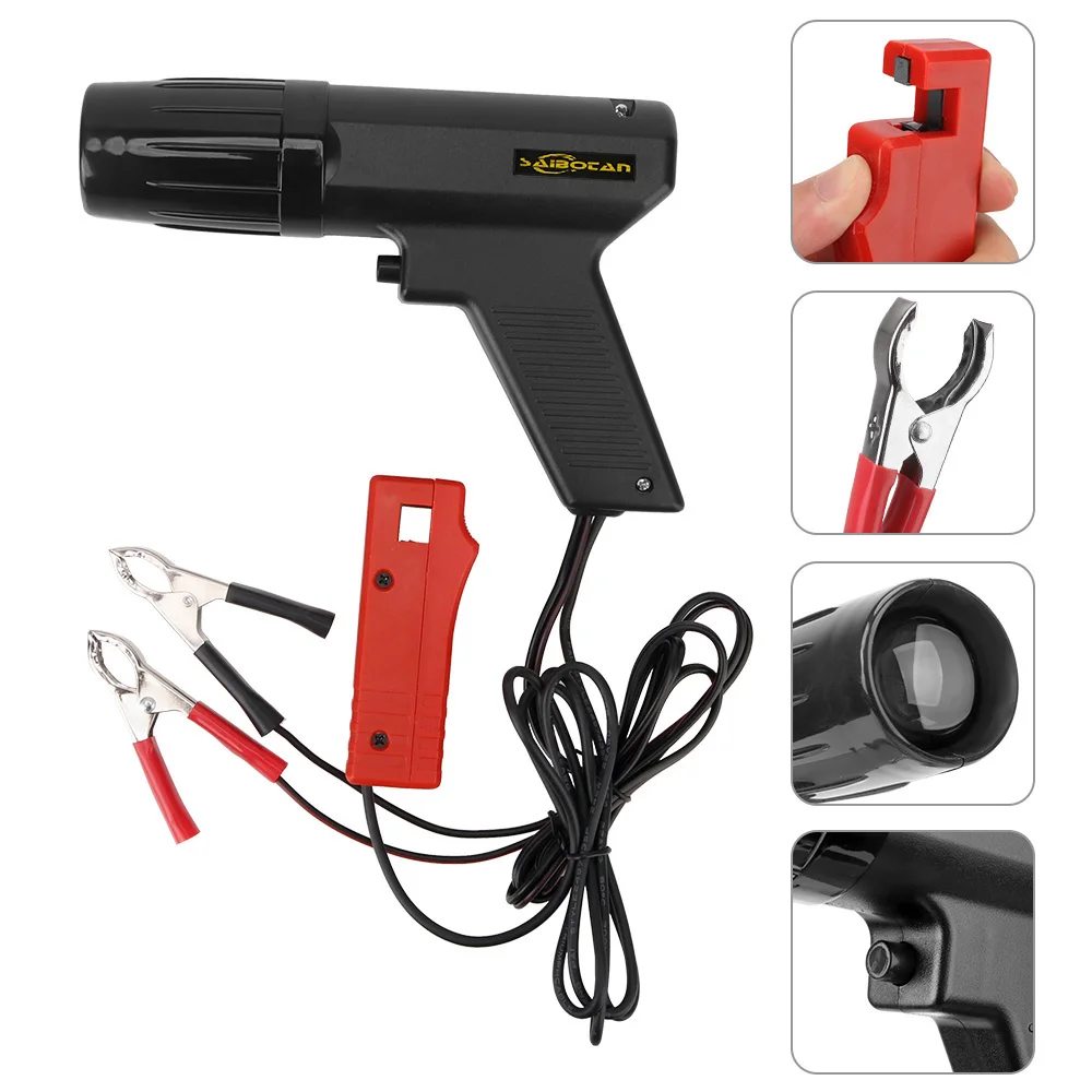 

Strobe Lamp Inductive Petrol Engine Ignition Timing Light For Car Motorcycle Marine 12V Professional Car Styling Tl-122