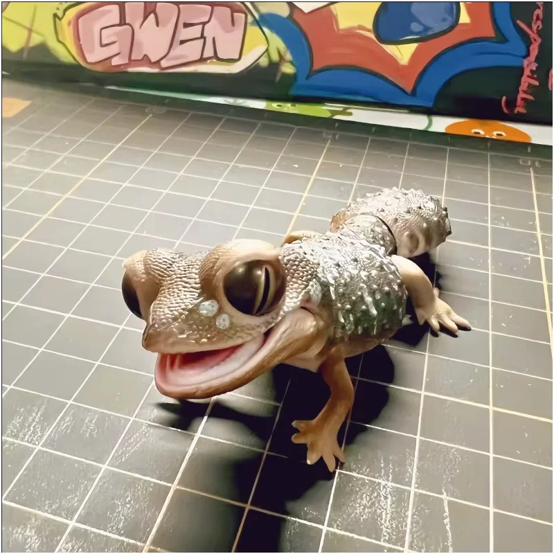 Nieuwe Originele Bandai Mk Ei Biologische Kaart Actie Figuregecko Hagedis Blauwe Tong Skink Beweegbare Dier Action Figure Model Kid Speelgoed