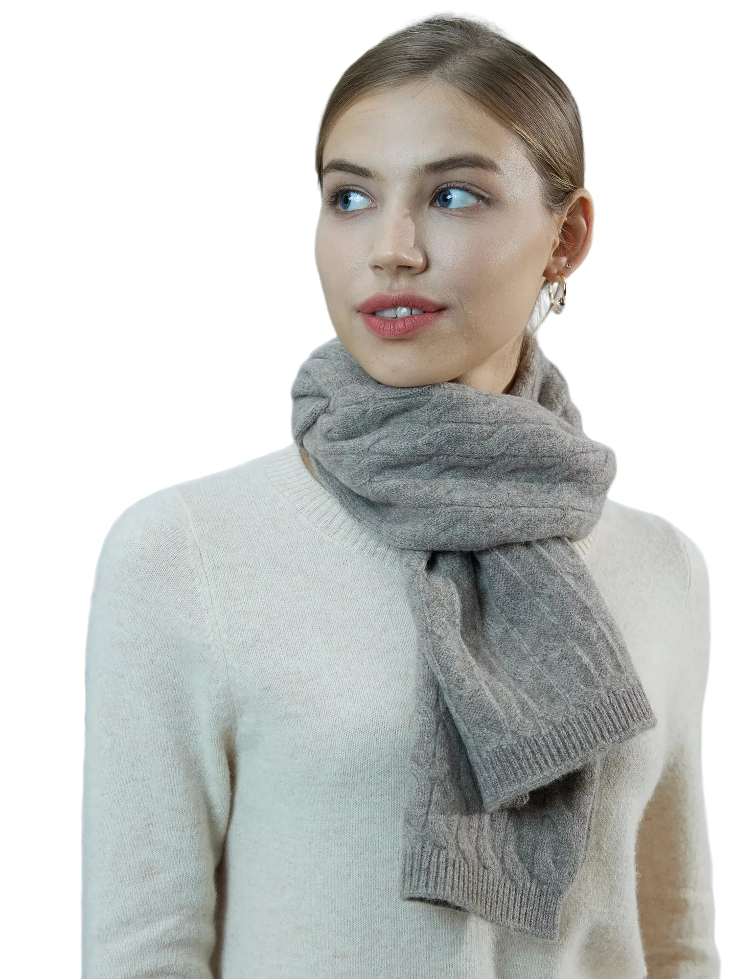 LONGMING Cashmeres Scarves for Ladie New Womens Knitted Wrap Shawls 100% Merino Wool Winter Men Scraf Warm Autumn Luxury Muffler