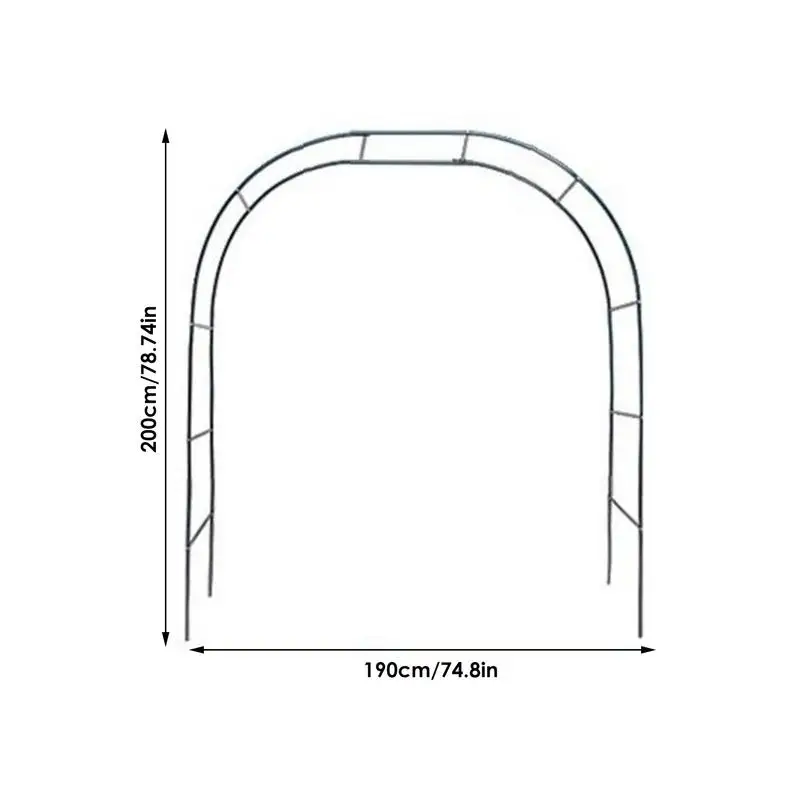 Supporto per arco nuziale in metallo supporto per piante rampicanti da giardino gabbie per piante a traliccio e supporti supporto per piante in vaso a traliccio per piante