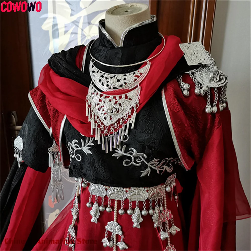 

Novel TGCF Tian Guan Ci Fu Hua Cheng Cosplay Hua Cheng Loulan Costume Cos Dress Guiwang Hanfu Comic Con Party Birthday Gifts