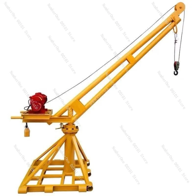 

Household Mini Crane Lifting Machine,Small Hoist for Grain,Bricks and Decoration,Outdoor Lifting Equipment Construction