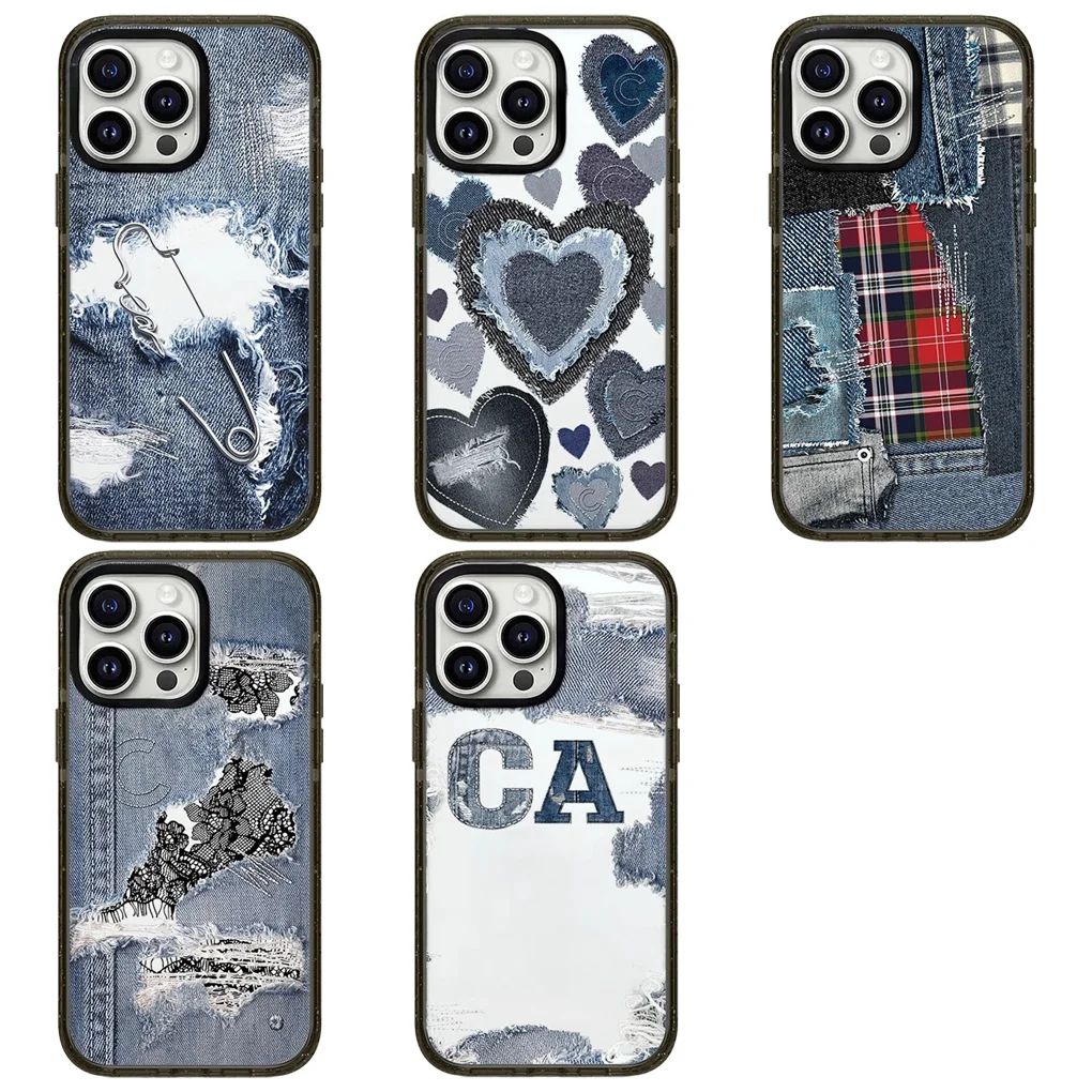 

Ripped Jeans 2.0 Acrylic Black Border IPhone 12 13 14 15 16 Pro Max Case - Protective IPhone Case
