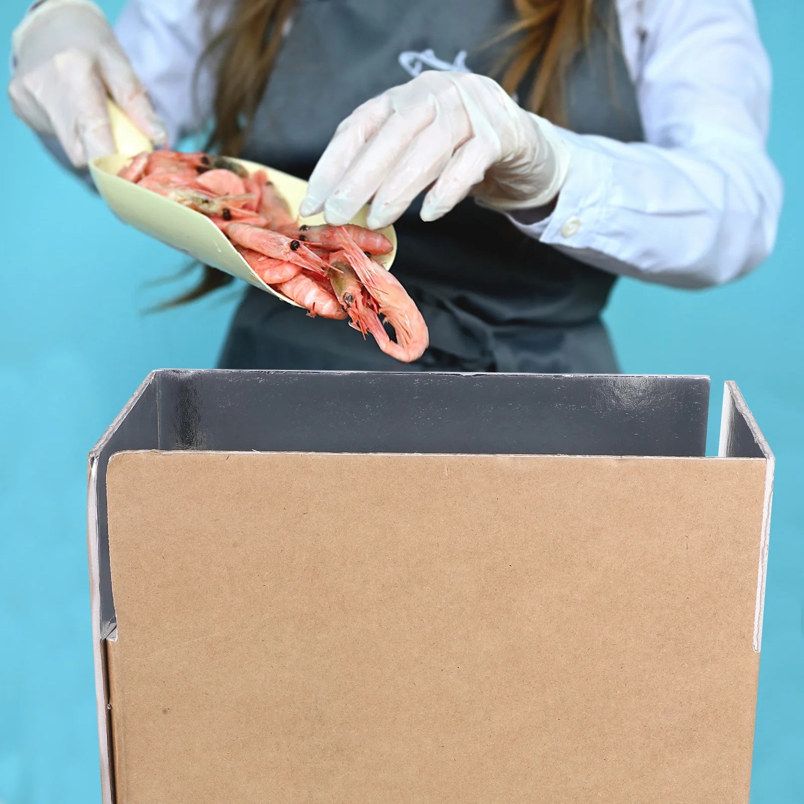 Insulated Transport Box Large Foil Packing Boxes Aluminum Cold Storage Packaging