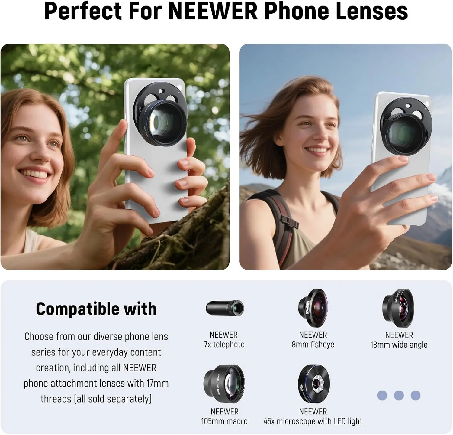 جديد عدسة اللوحة الخلفية ل Xiaomi 15 الترا ، سبائك الألومنيوم 17 مللي متر موضوع محول عدسة الهاتف حامل للكاميرات الرئيسية والمقربة