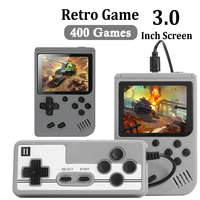 8-Bit Mini Video Game Console Built in 400 in 1 Games Retro Portable Console Handheld Game Player AV Output For Kids Gift Games