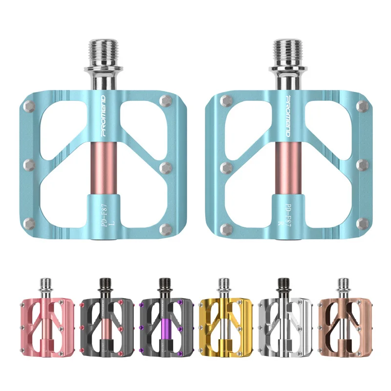 

Велосипедные педали, легкие алюминиевые хромированные 3 подшипника, педали для шоссейного велосипеда MTB, 9/16 дюйма, хромированный шпиндель, детали велосипеда