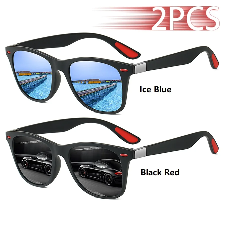 Modische Vintage-Brillen mit Nieten-Dekoration, Quadratische Sonnenbrille für Männer und Frauen, Angeln und Autofahren, Luxus-Marken-Designer-Sonnenbrillen – Detail 12