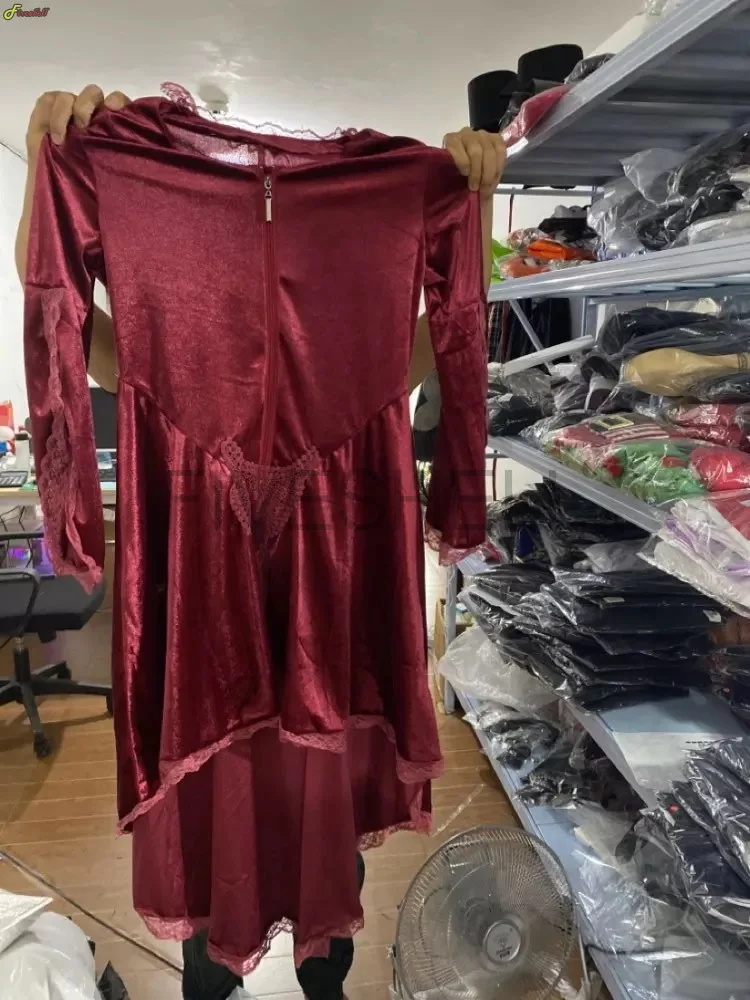 Chaqueta gótica de manga larga para mujer adulta, esmoquin de terciopelo con costura de encaje, vestido de vampiro Medieval aristocrático, Cosplay de Lolita