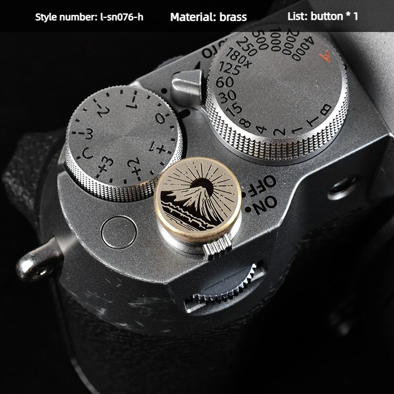 Metall-Kamera-Blitzschuhabdeckung passend für Fujifilm XT2 XT3 XT10 XT20 XT50 X100V X100VI XT30II XT30III mit Gewindeknopf-Set