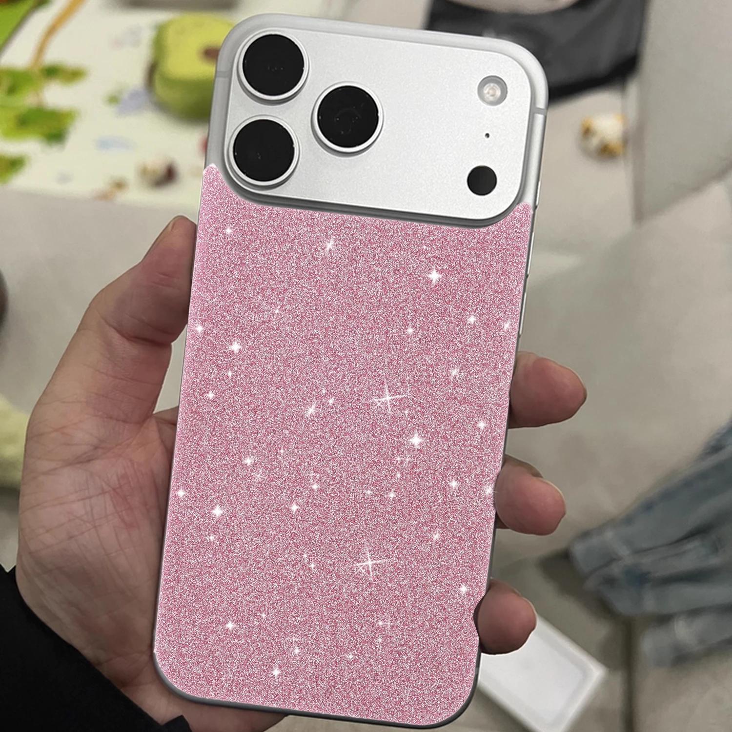 

17Air 17Pro наклейка на заднюю панель телефона самоклеящаяся декоративная пленка «сделай сам» для iPhone 17/17Air/17 Pro MAX задняя крышка устойчивая к царапинам