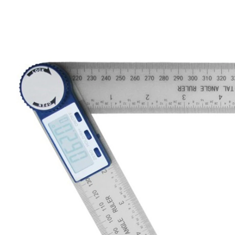 Protractor, Digital Protractor, 360 ° Angle Measure, 200MM Digital Protractor For Woodwork, Home Work