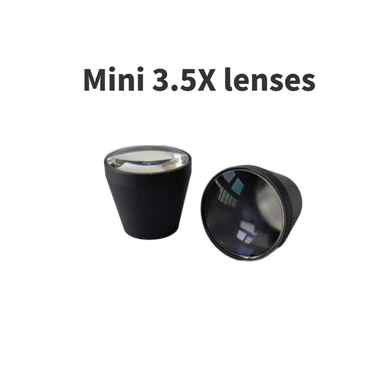 Imagem -04 - Burite Novo Mini Tamanho Ttl Lupas Lentes em Pares 2.5x 3.0x 3.5x Ttl Através da Lente Lente Usada para Fazer Ttl Lupas Dentárias