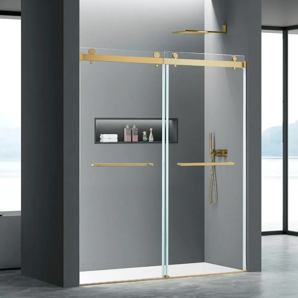 Double Sliding Shower Door 56-60 in.W x 76 in.H, 5/16