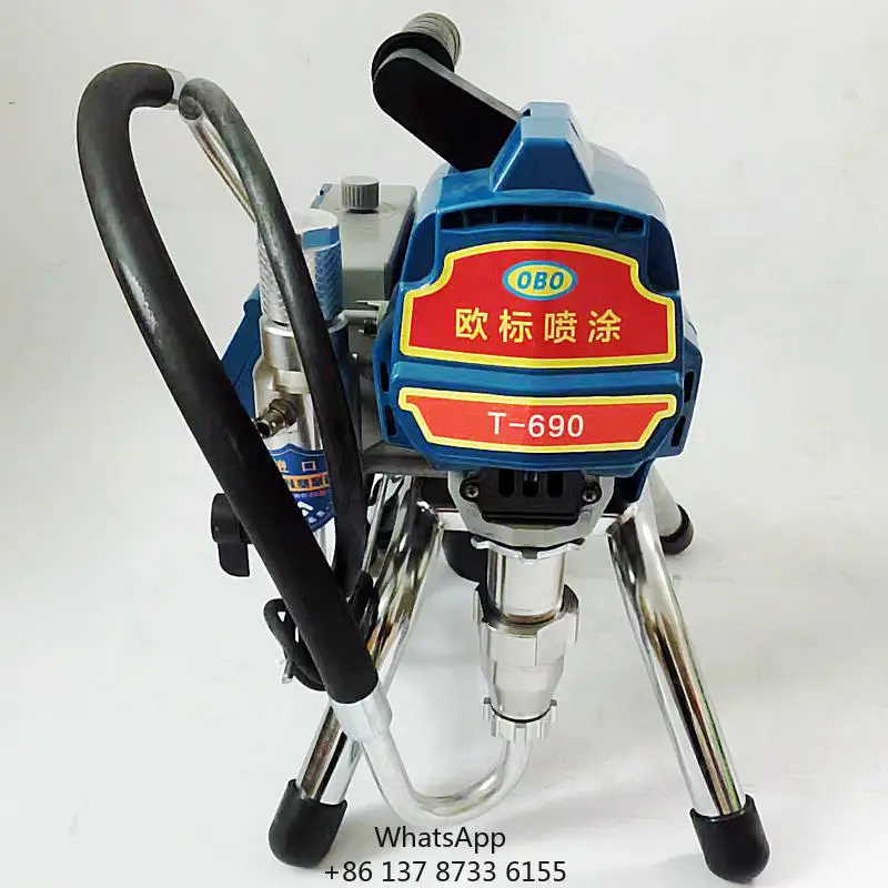 T-690 High Quality Portable Electric Airless Paint Spray Machine Small Piston Type Factory Direct Paint Painting Sprayer Factory