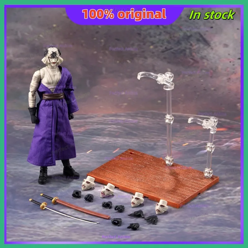 2023 Dasin GT Great Toy Rurouni Kenshin Shishio Makoto Moveable PVC Figure Model Toys for Boy Gift