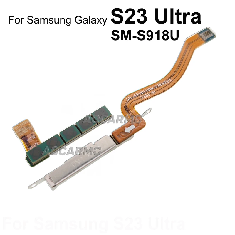 Aocarmo For Samsung Galaxy S23 Ultra S23U S918U MMW 5G mmWave Signal Antenna Module Flex Cable Replacement Parts