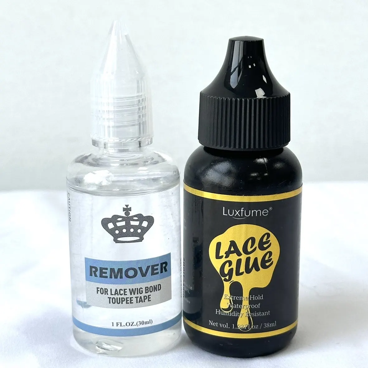 Клей для парика Дополнительная фиксация Водонепроницаемый кружевной фронт Супер клей для парика Клей для кружева Клей для волос Инструменты для укладки волос Клей для кружева