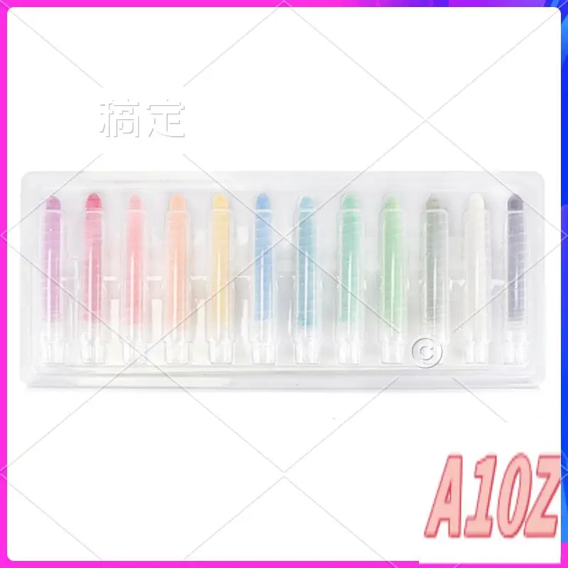 0Z-12PCS Dust-Free Chalk With Holder The Best Art Tool For Blackboard Kids Children Drawing Writing For Teachers Students