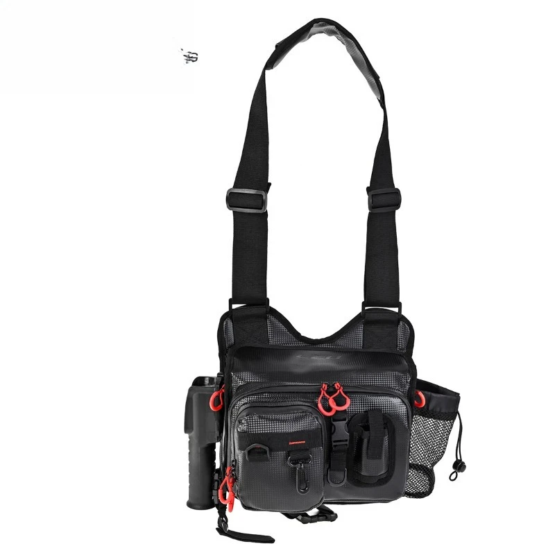 

Built-in lattice hook bag fishing gear bag