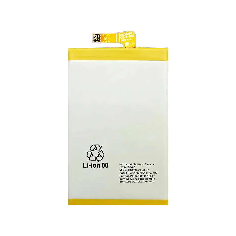 Li-ion Polymer Batteries UBATIA290AFN2 For Sharp UBATIA290AFN22500mAhMobile Phone Battery