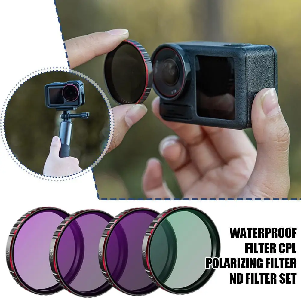 4Pcs Filters Set for dji Neo Camera Lens Filter ND8/16/32 CPL Polarizer Optical Glass Camera Filter Waterproof Drone Accessories