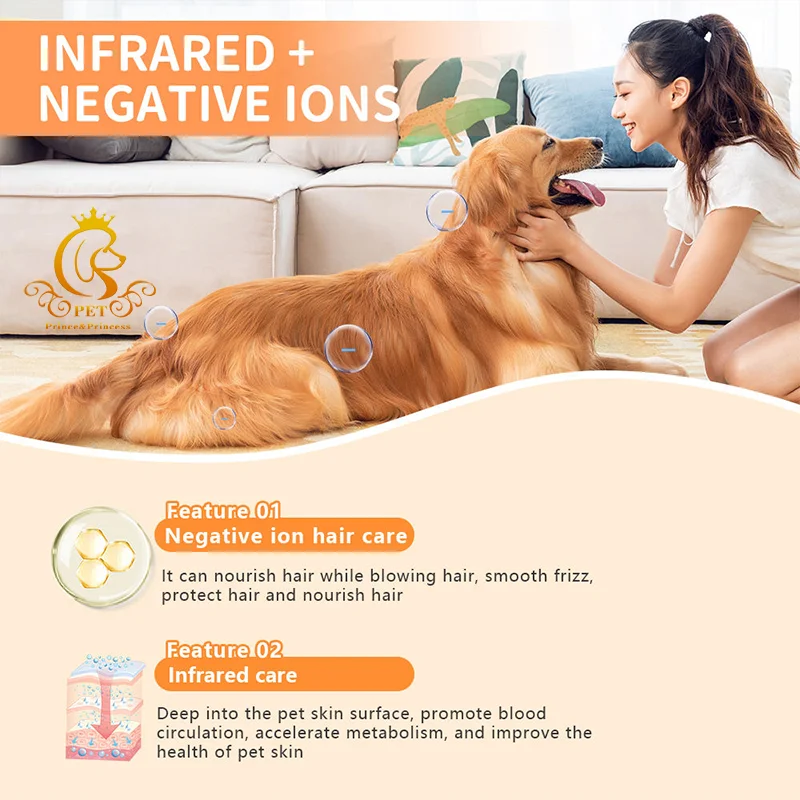 Stainless Steel Charge-Powered Low Noise Easy To Use Luxury Automatic Pet Grooming Dryer For Dogs & Cats