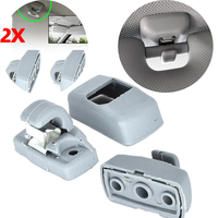 1X Sun Visor Clips For VW Amarok Beetle Bora Transporter T4 T5 T6 Passat B5 Polo Saveiro Sharan Golf 4 Touran EOS Caddy Campmob