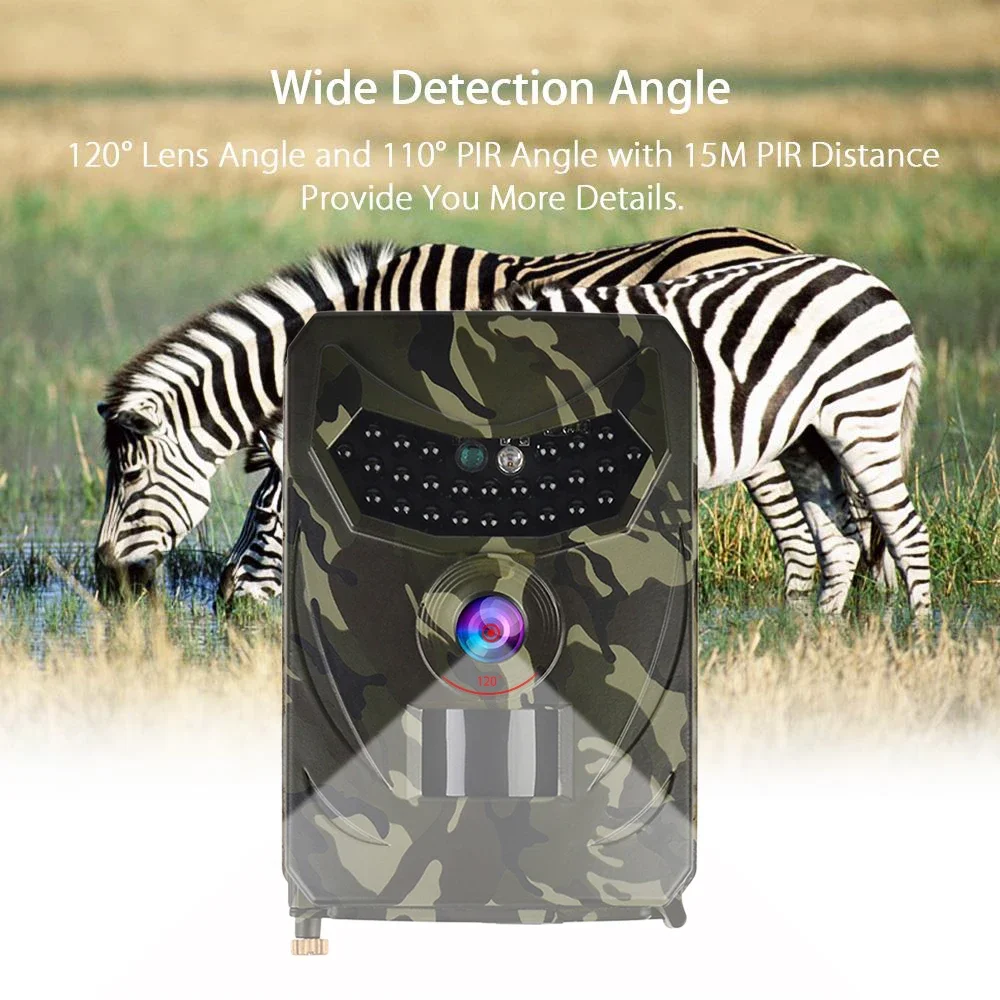 PR100 Hunting Camera Photo Trap 12MP Wildlife Trail Night Vision Thermal Imager Video Recorder for Scouting Game Monitor Ip Cam