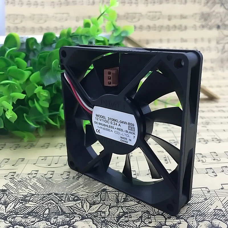 ORIGINAL 3106KL-04W-B59 12V 8015 80*80*15mm NEW COOLING FAN RADIATOR