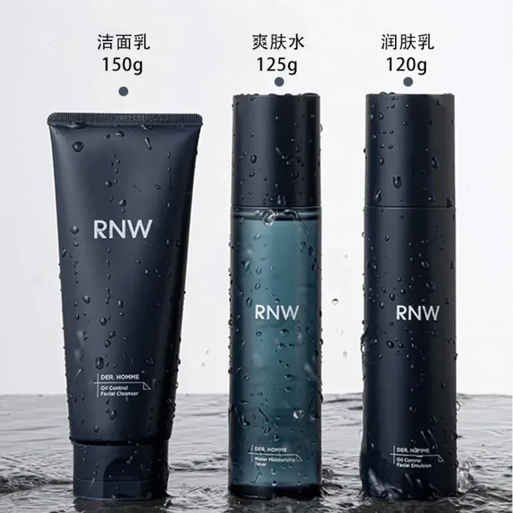 RNW cura della pelle da uomo Toner rinfrescante emulsione detergente pulizia pori idratante controllo dell'olio prodotti originali per la cura della pelle della corea