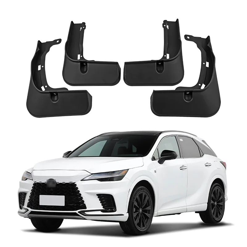 

4 шт./компл. для Lexus RX 350 450 RH350 RH450 ALA10 ALH10 2023 2024 автомобильные брызговики, брызговики для шин, брызговики, аксессуары