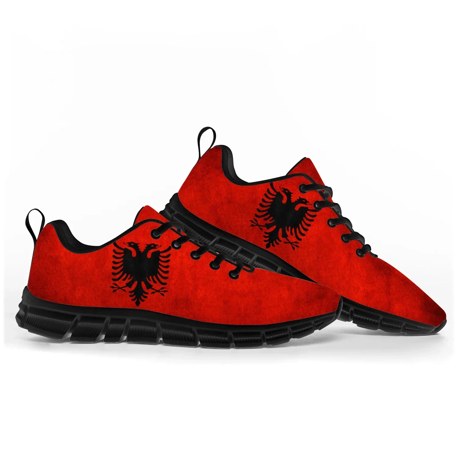 Albanian Flag Sports Shoes Mens Womens Teenager Kids Children Sneakers Albania Casual Custom High Quality Couple Shoes