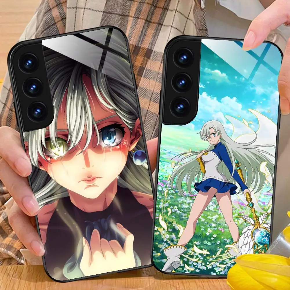 Seven Deadly Sins Elizabeth Phone Case for Samsung Galaxy A56 55 54 53 52 51 36 35 34 23 16 15 5G Glass Protective Cover