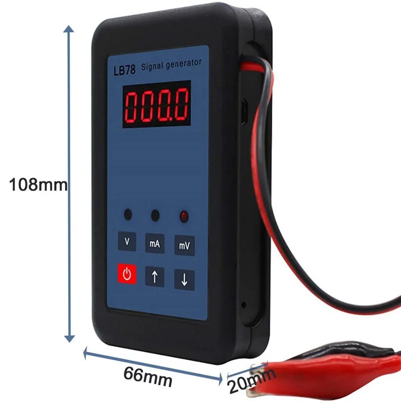 LB78 Signal Generator Calibrator Thermal Process 4‑20mA 0‑10V mV Current Voltage Millivolt Source Tester