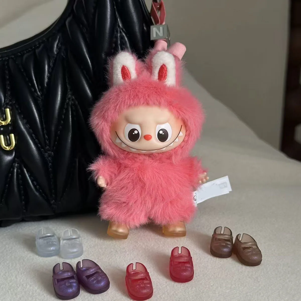 [Без куклы] Мини-кукольная обувь для 10,5 см Labubu 4,0 для Love Series, кукольная одежда, аксессуары, подарки
