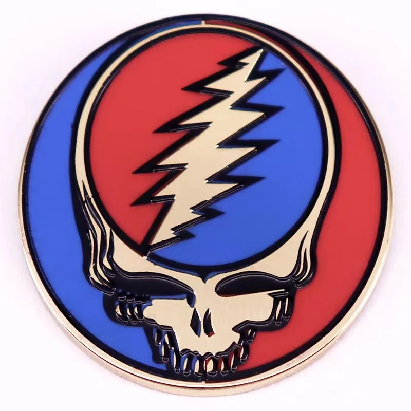 2024 New Rock Band Enamel Pin Music Album Logo Lyrics Brooch Punk Retro Badge Fashion Clothes Bag Accessories Gift
