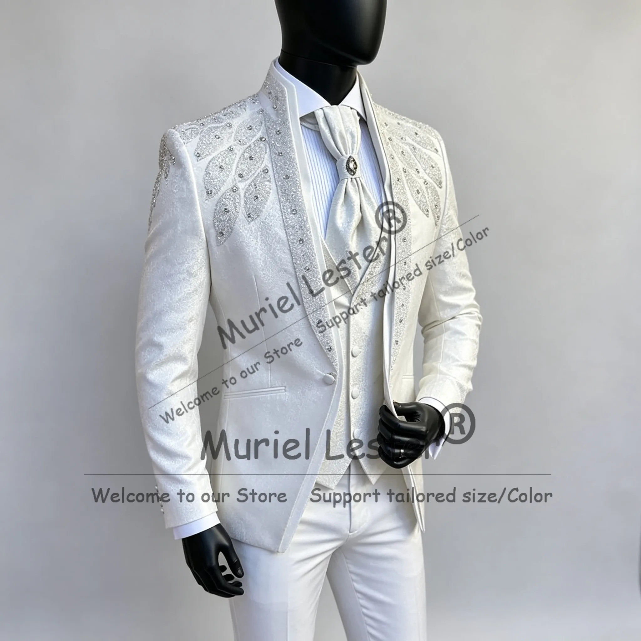 Men'S Formal Wear Attire - Man Italian Design Tuxedo Suits Formal