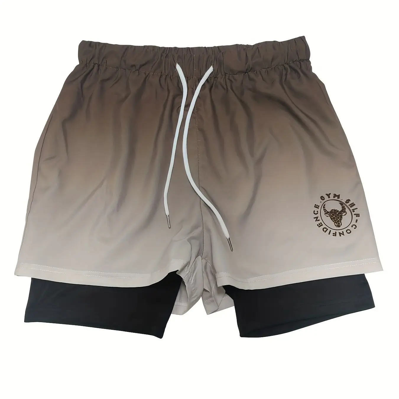 2026 Sommer neue europäische und amerikanische Herren-Sport- und Freizeit-Shorts, atmungsaktive, schweißabsorbierende, schnell trocknende Shorts – Detail 15
