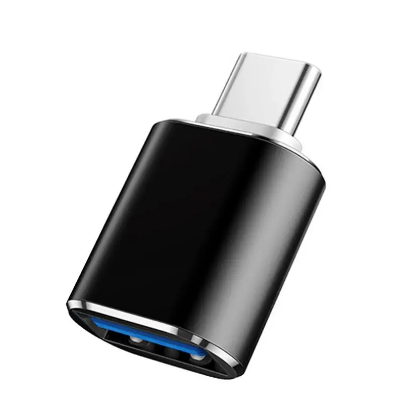 Type C OTG Converter Portable USB to Type C Converter 5Gbps High Speed Adapter Small Compatible Cell Phone OTG Adapter