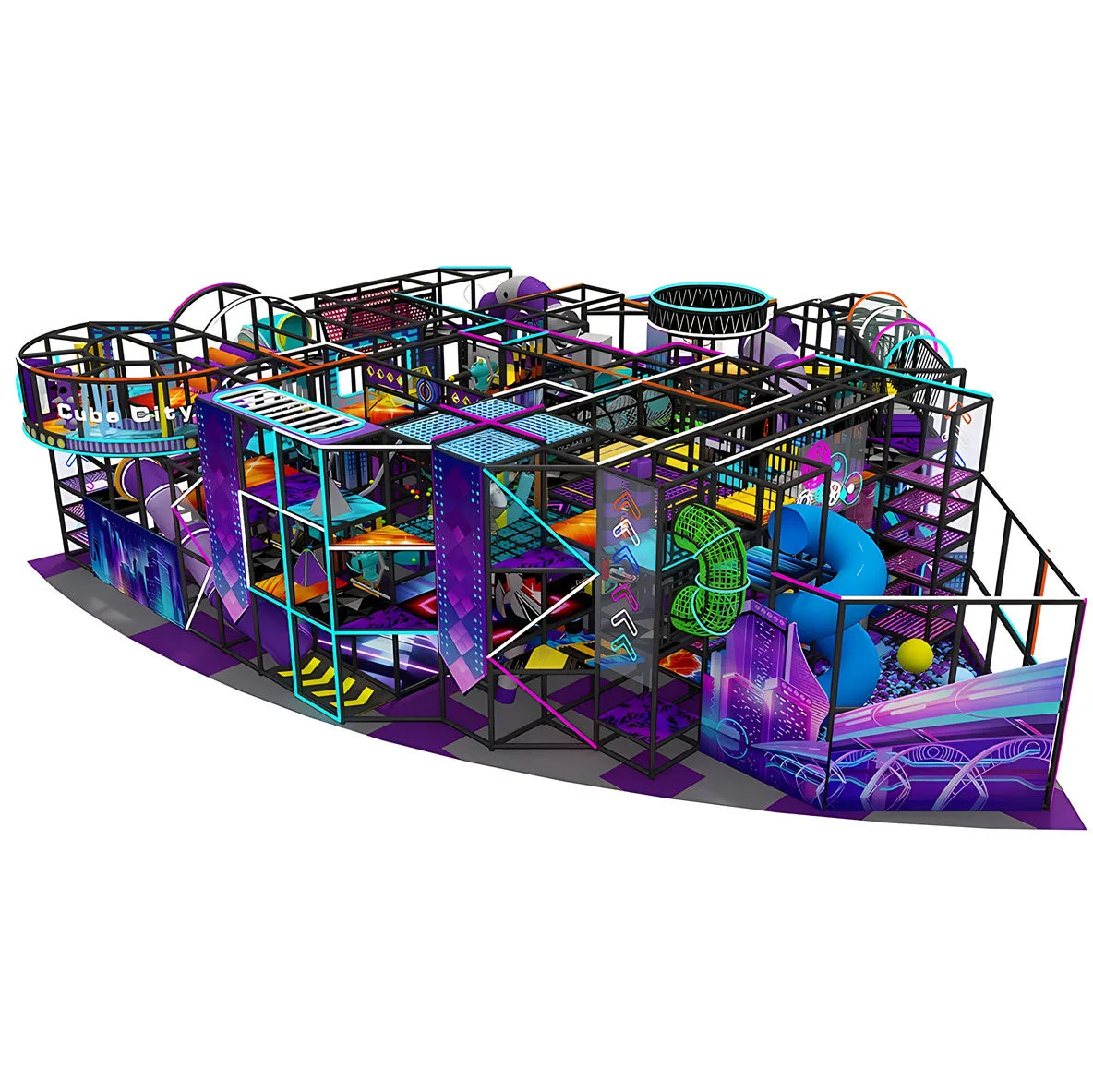 Manufactory Customized Design Commercial Children Large Indoor Playground for Sale