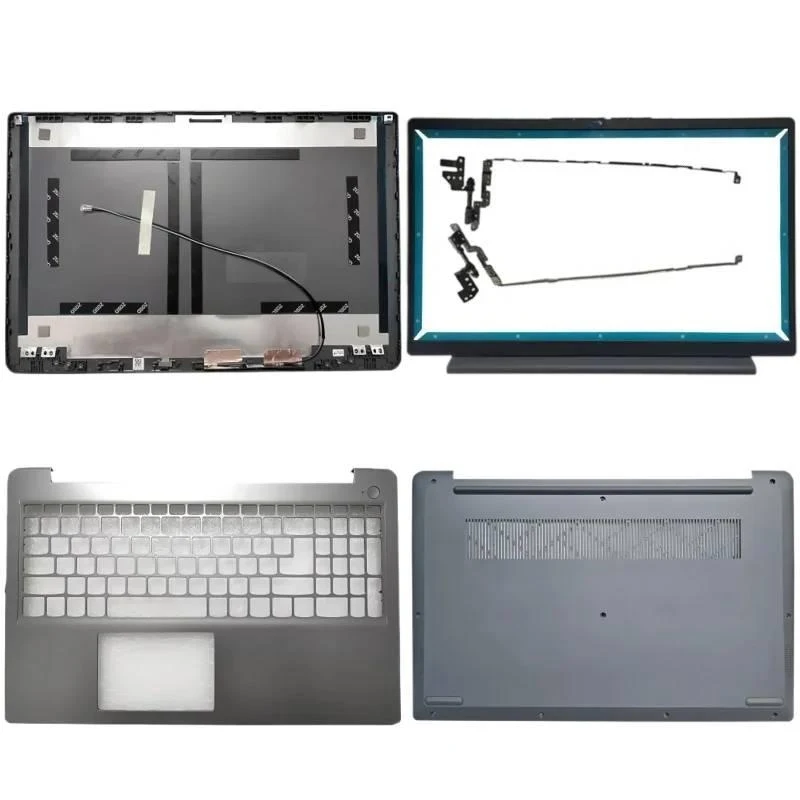For Lenovo IdeaPad 3 15ITL6 15ALC6 15SITL 2021 LCD Back Cover Bezel Palmrest Bottom Hinge ABCD Shell Replacement Parts
