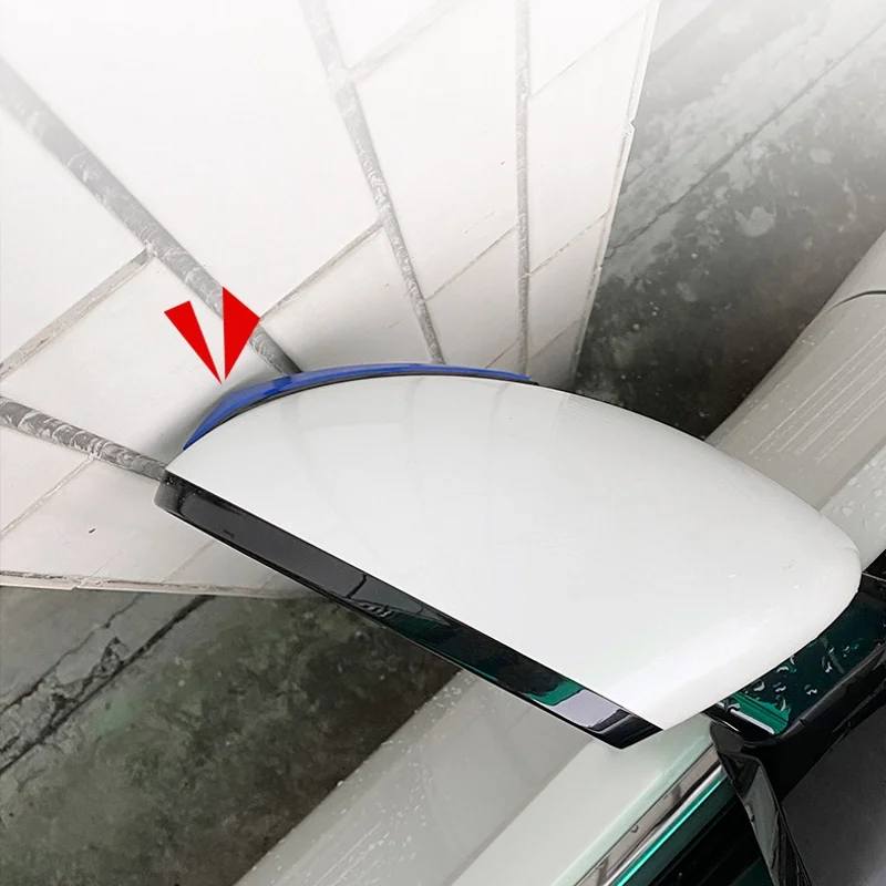 Auto Antis-scratch Protector Aufkleber Auto Körper Stoßstange Anti-kollision Streifen Gummi Schutz Tür Rückspiegel Rand Schutz