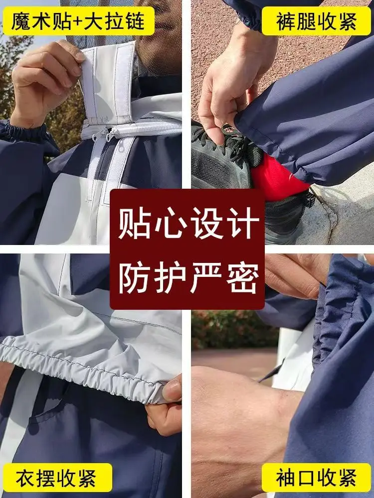 Full set of breathable specialized beekeeping clothing, thickened for honey extraction, and anti bee clothing
