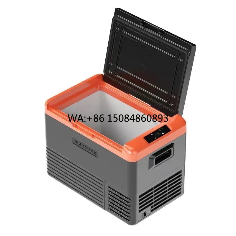 Portable Solar Energy DC Refrigerator 12V 30L 40L 50L Mini Car Freezer European Compressor PV Power Cooling Cooler