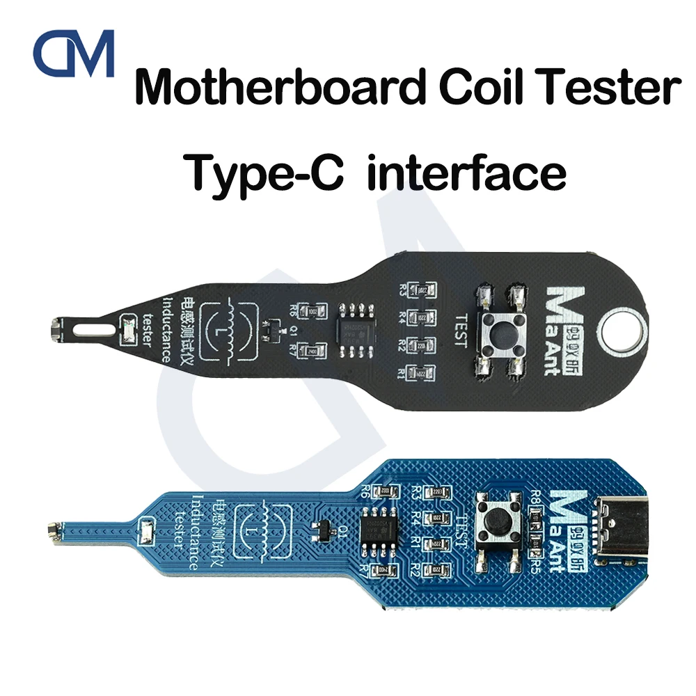 New Inductance Tester Motherboard Coil Tester Inductor Detector Repair Tool Electromagnetic Induction Quick Fault Check Repair