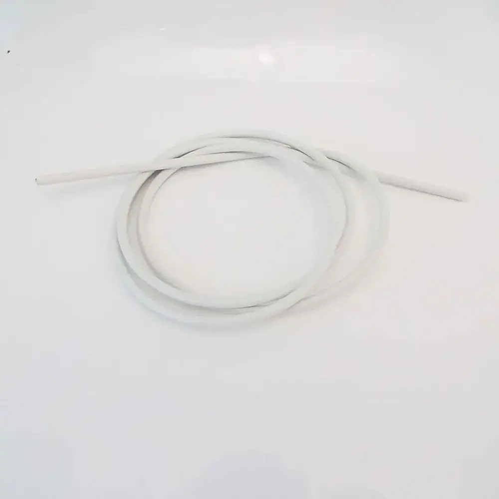 1Set New 2/3/4/5 Meters Curtain Spring Rope White with HOOKS EYES Window Cord Cable Net PVC Steel Wall Hanging Line