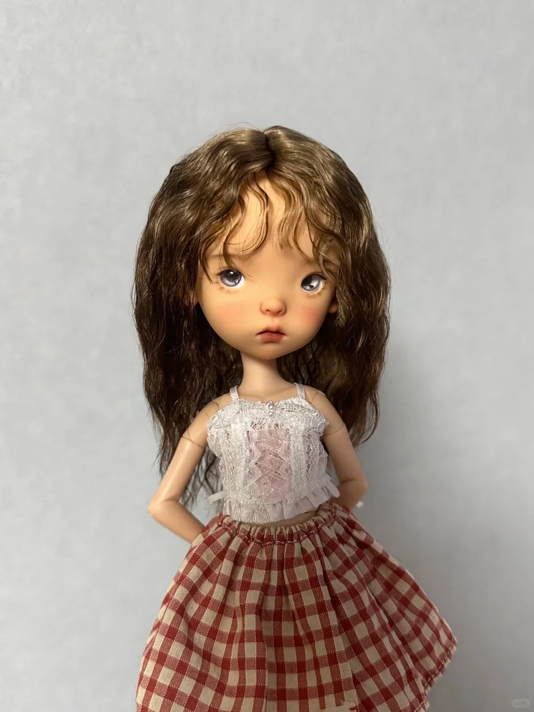 2025년 신제품 SD BJD 인형 1/6 바이루 소녀 정교한 화이트 듀 메이크업 바디 레진 장난감 모델